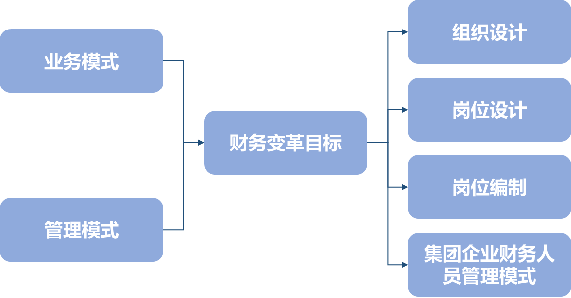 財務變革目標